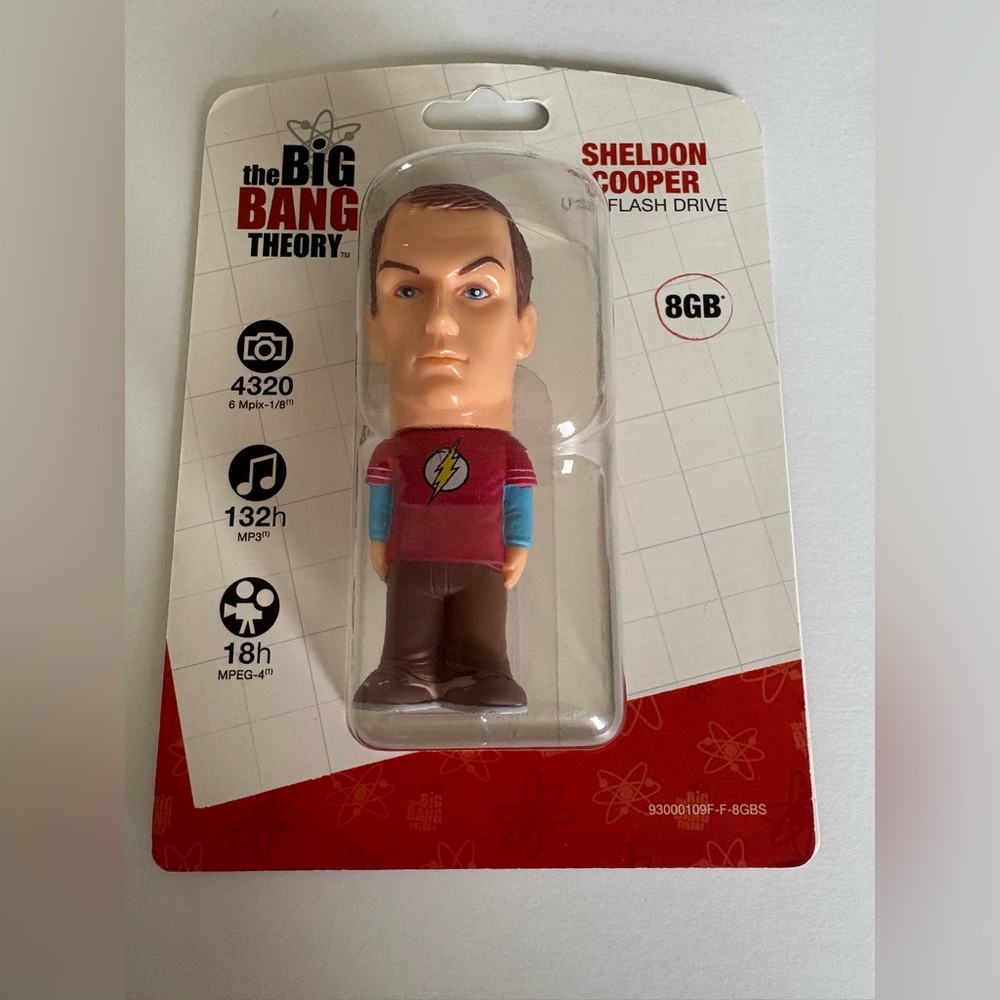 Sheldon Cooper Flash Drive 8GB NIB
